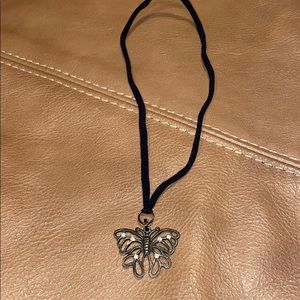 Butterfly Choker Necklace